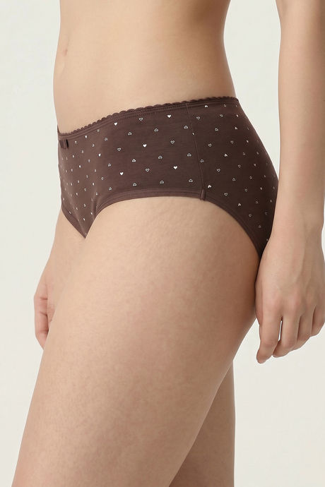 Zivame Regular Rise Full Coverage Hipster Panty (Pack of 3) - Multicolor — image 12